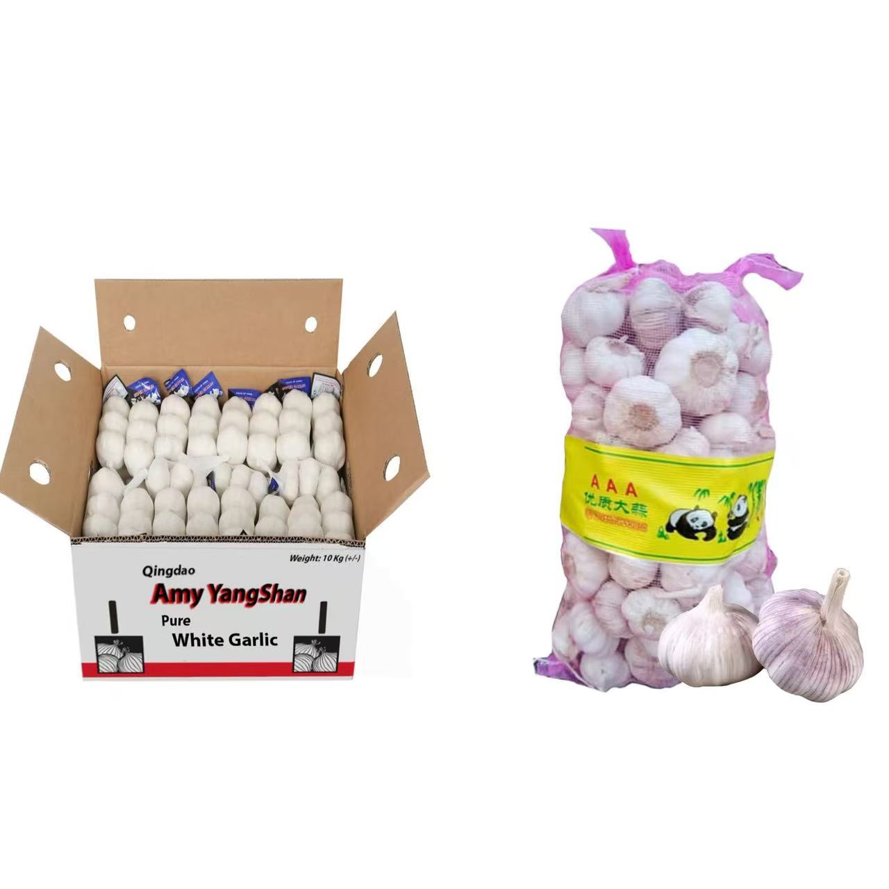 Pure white/ white Garlic 